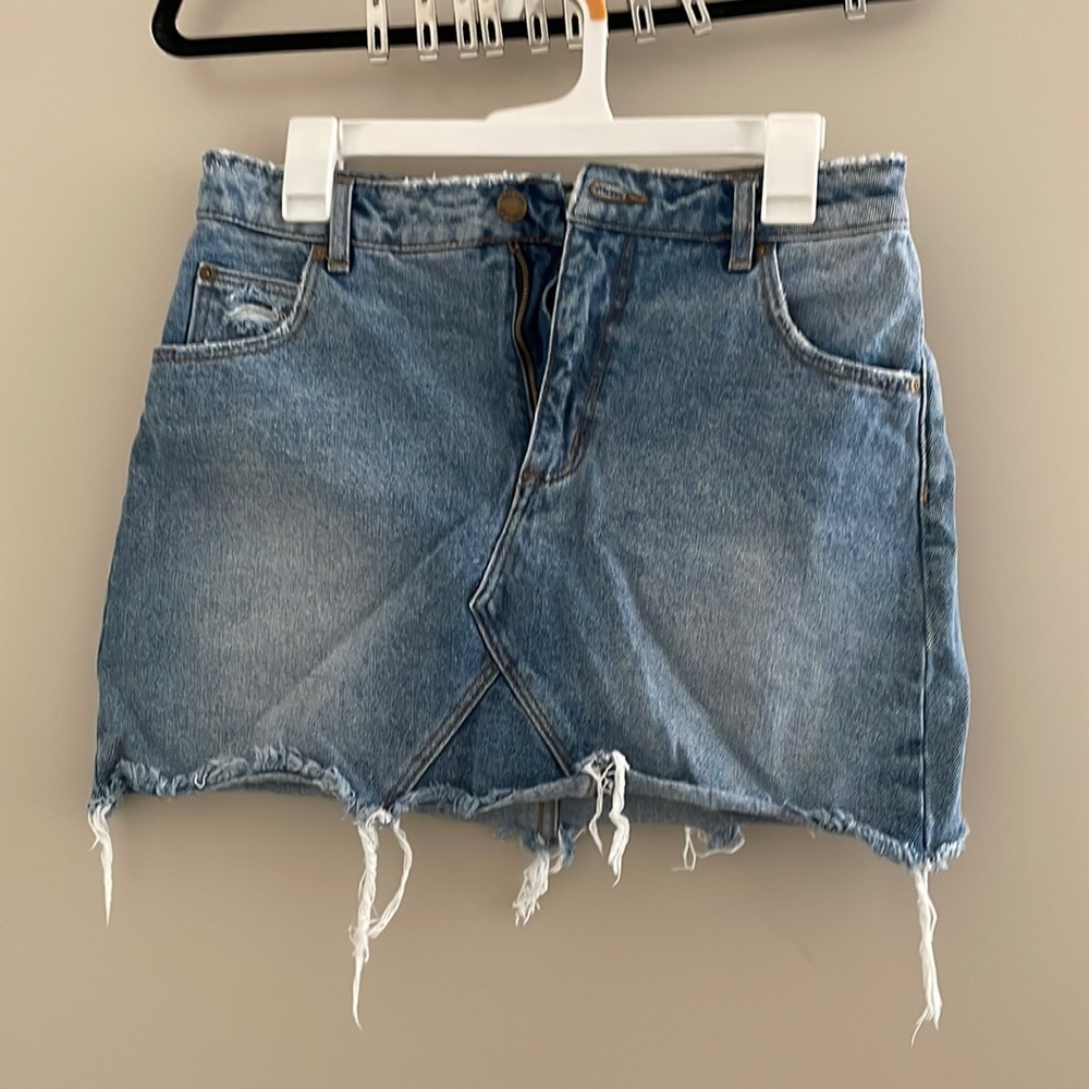 ROLLA’S DENIM MINI SKIRT